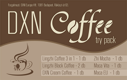 DXN Coffee Try Pack ganoderma kávé próba csomag, Sopron