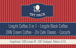 DXN Try Pack ganoderma kávé próba csomag, Sopron